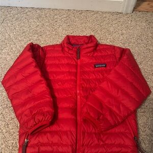 Patagonia Vibrant Red Quilted Jacket